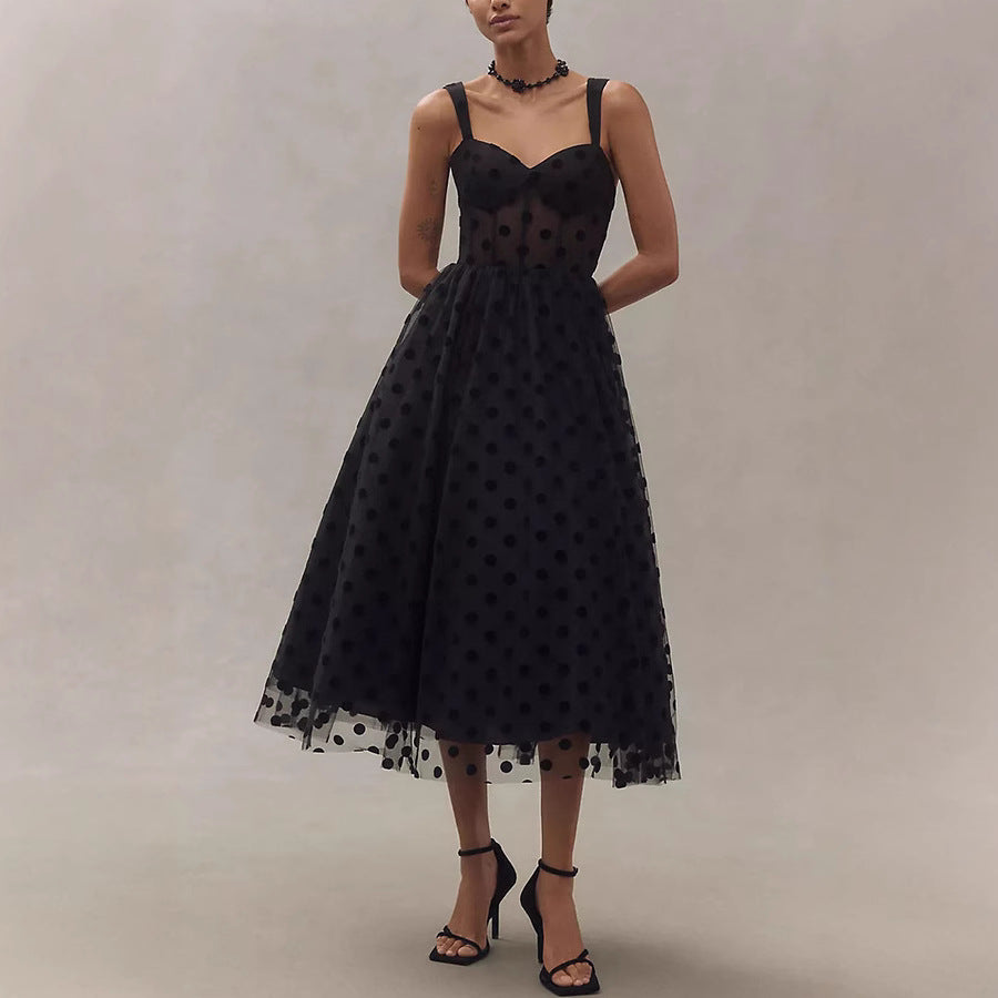Olivia Polka Dot Dress