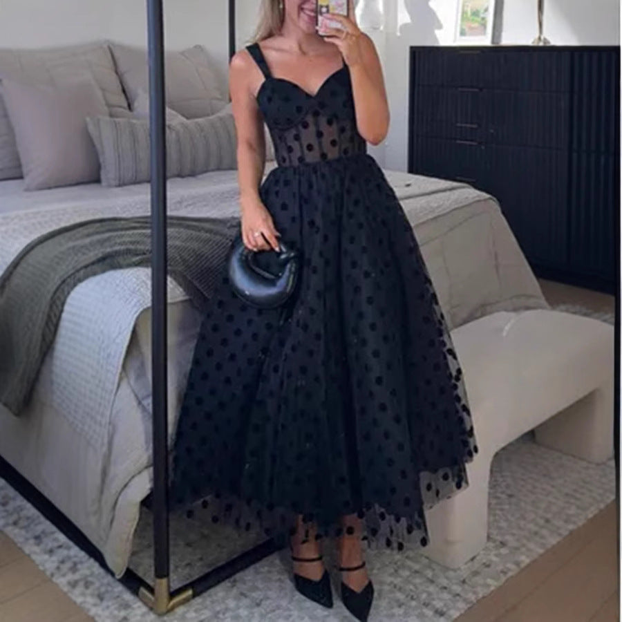Olivia Polka Dot Dress