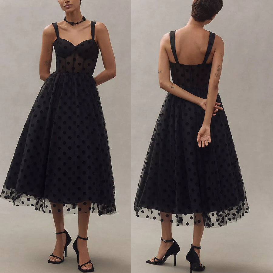 Olivia Polka Dot Dress
