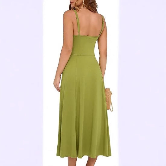 Lia's Flowy Beach Sundress