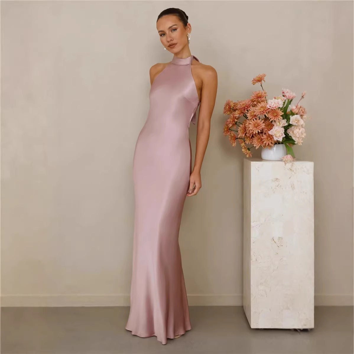 Hailey's Halter Neck Dress